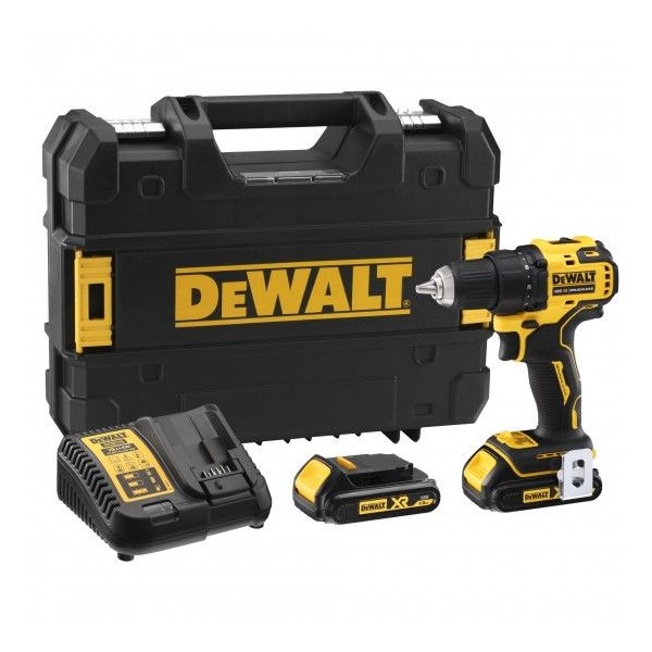 Aparaf. C/Mart. Dewalt 18V XR Brushless 2 Bat. 1,5Ah DCD708S2T