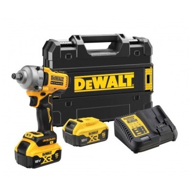 Aparaf. Chave Impacto Dewalt 18V 1/2" 812Nm C/ 2 Bat. 5Ah DCF891P2T-QW