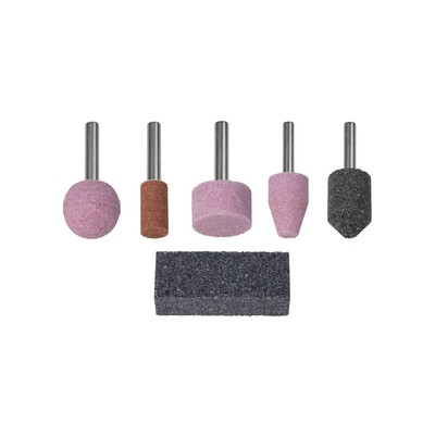 Kit 5 Frese Rebolo Abrasivos Cerâmico 6mm 2144000