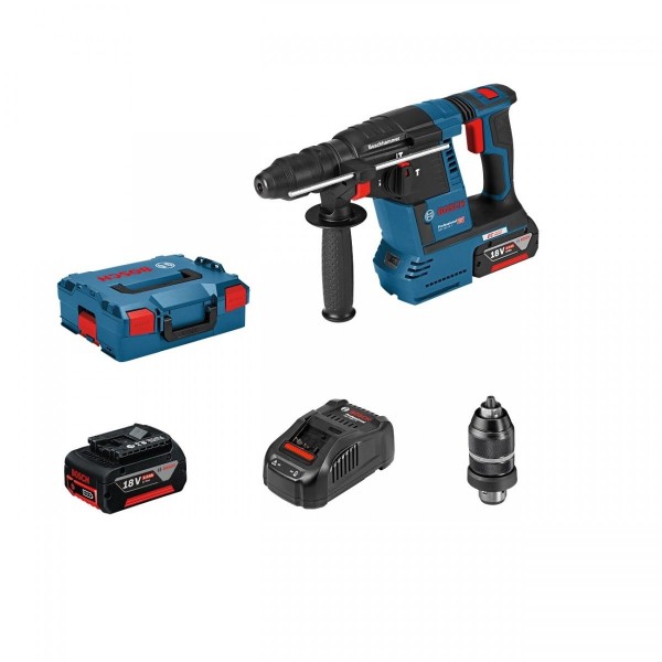 Martelo Bosch SDS Plus GBH 18V-26 F + 2 Bat. 5,0AH 