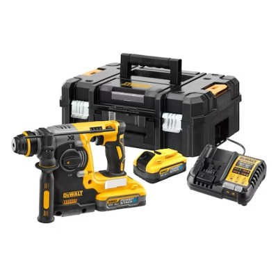 Martelo Dewalt SDS Plus XR 18V DCH273H2T-QW + 2 Bat.Powerstack 5ah + Carregador