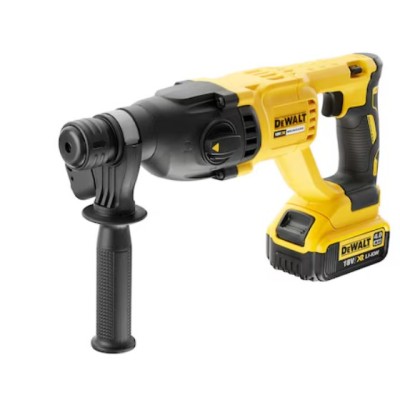 Martelo Dewalt SDS Plus 18V 2,6J DCH133M1-QW + 1 Bat. 4ah + Carregador