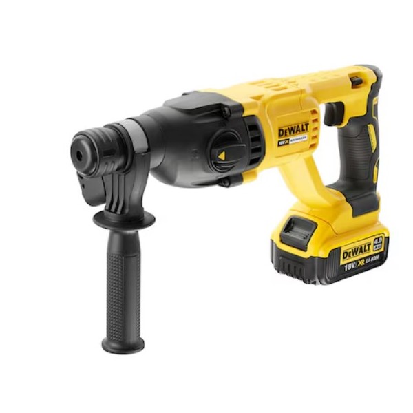 Martelo Dewalt SDS Plus 18V 2,6J DCH133M1-QW + 1 Bat. 4ah + Carregador