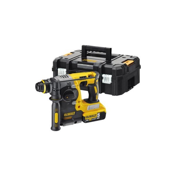 Martelo Dewalt SDS Plus 18V 2,1J DCH273P2T-QW + 2 Bat. 5 Ah