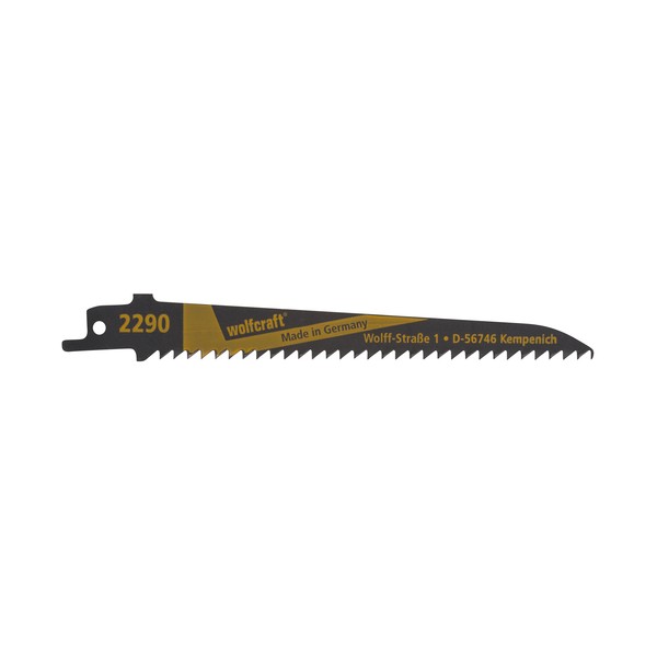 Conj. 2 Folhas P/Serra Sabre Wolfcraft 150mm P/Mad.e PVC Ref. 2290000