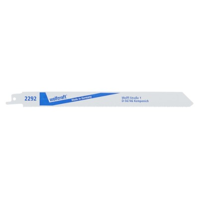 Conj. 2 Folhas P/Serra Sabre Wolfcraft 230mm P/Metal Ref. 2292000