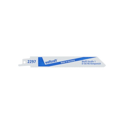 Conj. 2 Folhas P/Serra Sabre Wolfcraft 150mm P/Metal Ref. 2297000