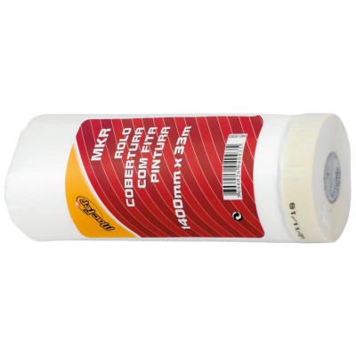 Rolo Cobertura c/ fita Pintura 1400mm x 33m