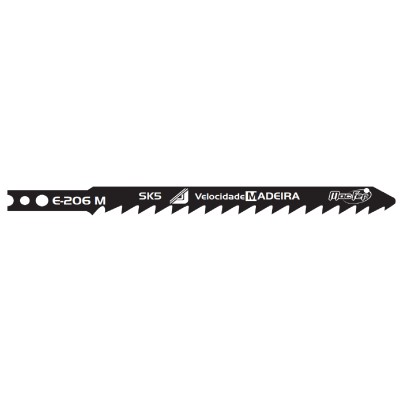 Conj. 5 Folhas P/Serra Tico Tico Macfer 76mm P/Madeira E-112MR