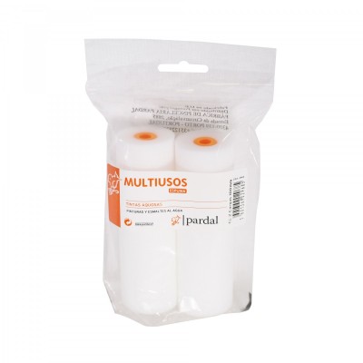 Conj. 2 Cargas Mini Rolo Pint. Pardal Espuma 100mm Ref. 2968