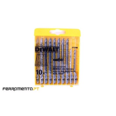 Conj. 10 Laminas Tico Tico Dewalt DT2290-QZ