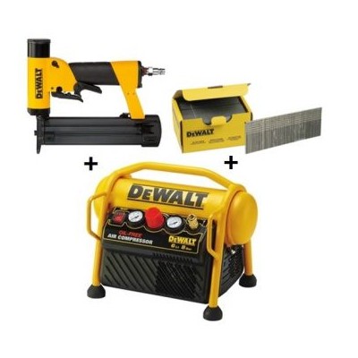 Kit DeWalt Agraf. DPN2330 + Compr. DPC6MRC + Prego DNBHL231