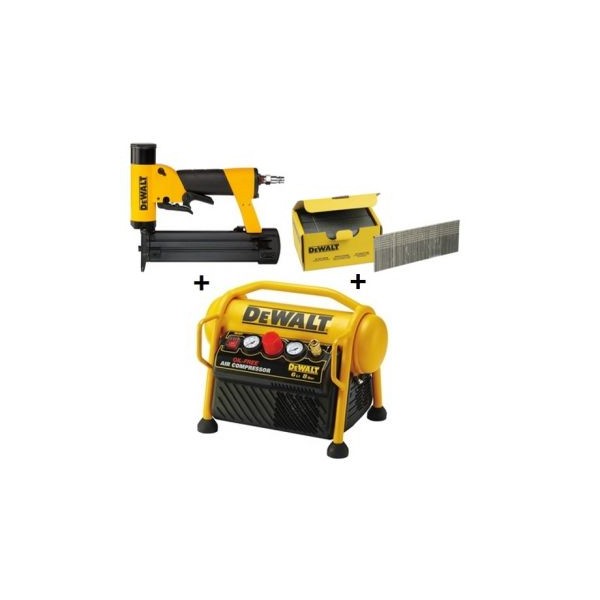 Kit DeWalt Agraf. DPN2330 + Compr. DPC6MRC + Prego DNBHL231