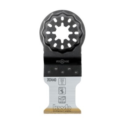 Lamina Serra Oscilante Titanium P/Metal+Madeira 29x54mm 708052