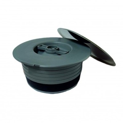 Tampa Cromado Expansão C/Compensação 0-4cm P/Caixa Sifão 110mm