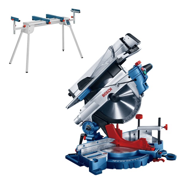 Serra Combinada de Meias Esq. Bosch GTM 12 JL + GTA 2600
