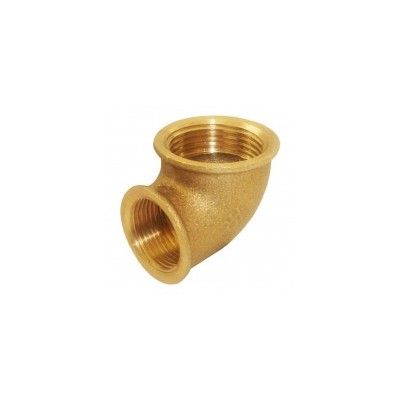 Joelho Redução Latão F/F 1"x3/4"