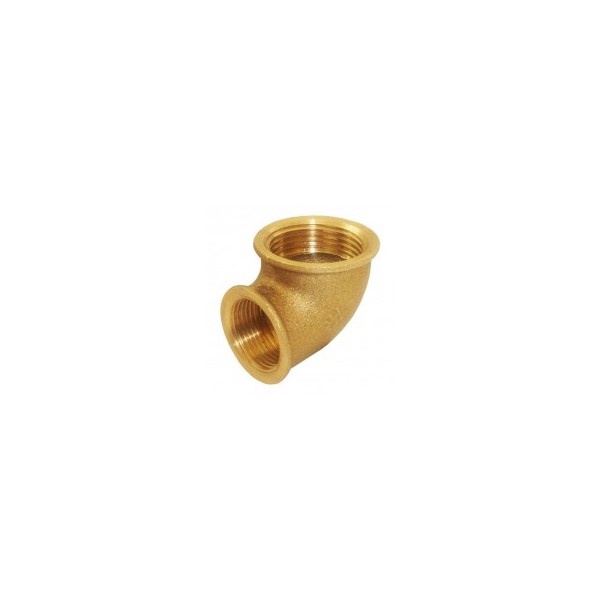 Joelho Redução Latão F/F 3/4"x1/2"