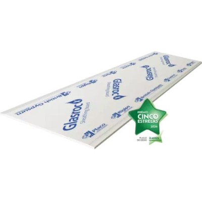 Placa Gesso GLASROC® X BA13 2000x1200x12,5
