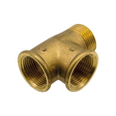 Tê Latão M/F/F 3/4"x3/4"x3/4"