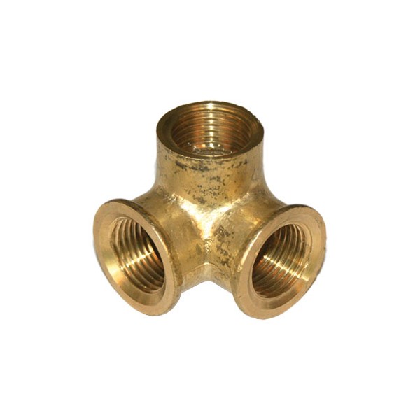 Joelho Latão 3 Vias 1"