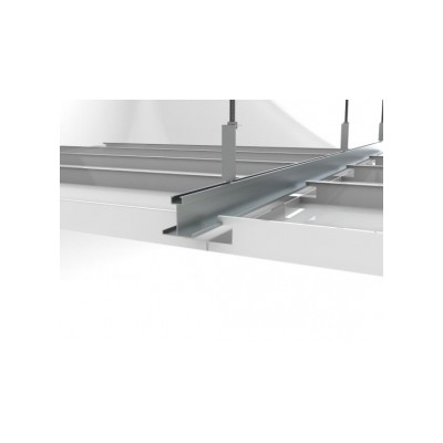 Teto Met. Aço Up&Slide C1 R9010 Pref. 1,5mmD-22% C/Tela