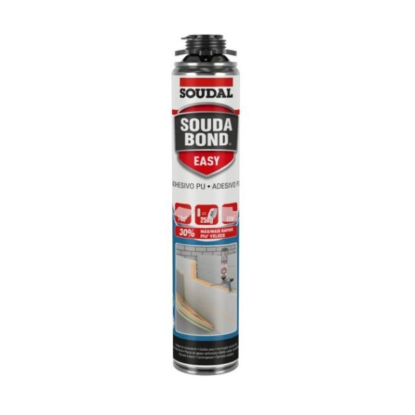 Espuma P/Pistola Soudabond Easy Soudal 750ml