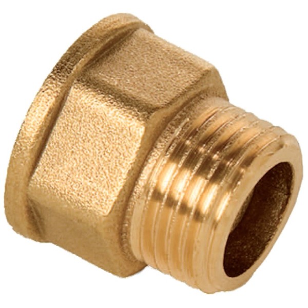 União Sextavada Latão M/F 3/4"