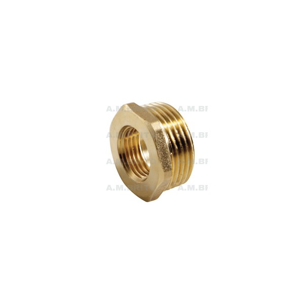 Porca Redução Latão M/F 3/4"x1/2"
