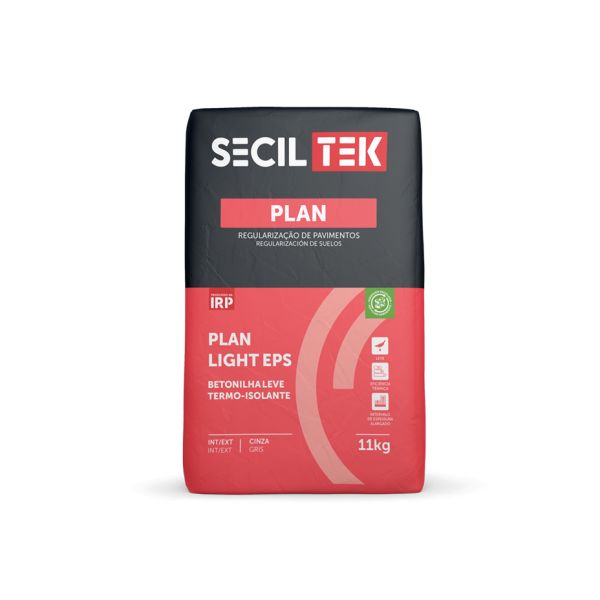 Betonilha Plan Light EPS 25kg Seciltek
