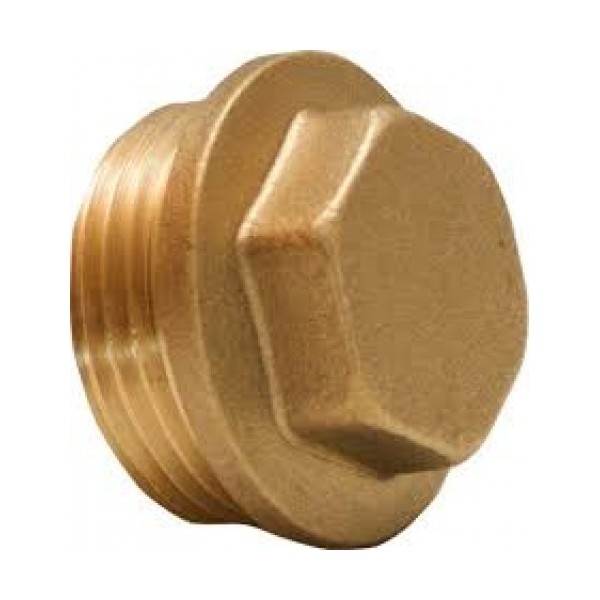 Tampão Latão M 1/2"