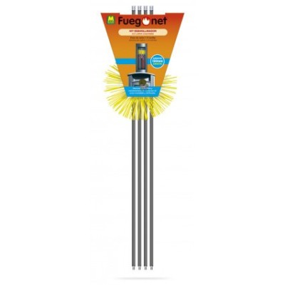 Kit Limpa Fuligem Nylon 150mm Fuegonet
