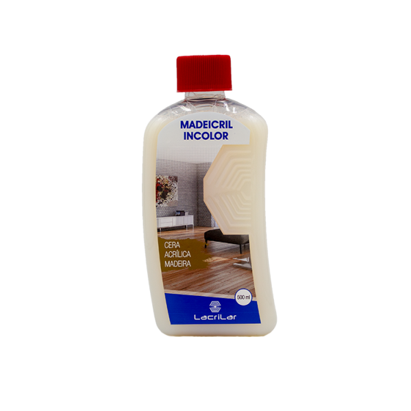 Cera Acrilica Castanho P/Madeira Madeicril 1lt 