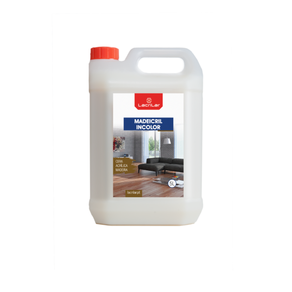 Cera Acrilica Castanho P/Madeira Madeicril 5lt 