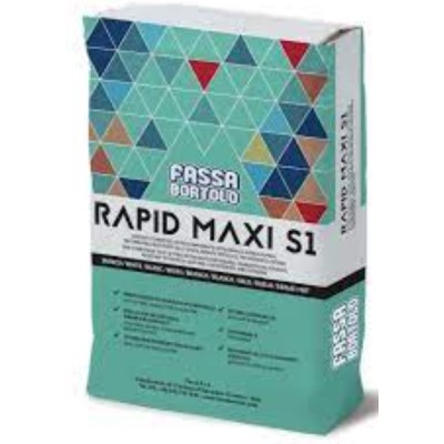 Cimento Rapid Maxi S1 Cinza 25kg
