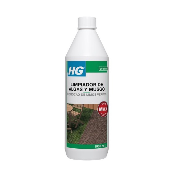 Removedor de Algas e Musgos HG 1,0lt