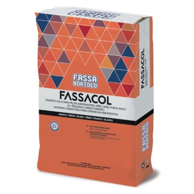 Cimento Cola Fassacol Topflex S1 Branco 25Kg