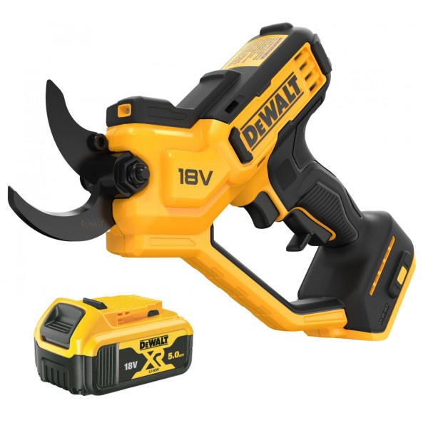 Tesoura Poda Dewalt XR 18V C/Bat. 5ah DCMPP568P1-QW