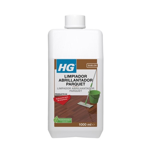 Limpador e Abrilhantador P/Parquet HG 1lt