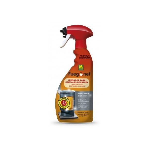 Limpa Vidros Salamandra Fuegonet Massó 750ml