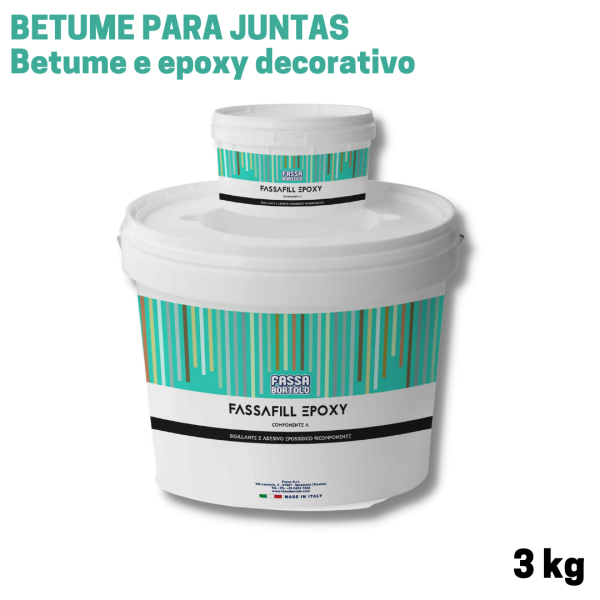 Fasssafill Epoxy Antracite 3kg Comp. A+B