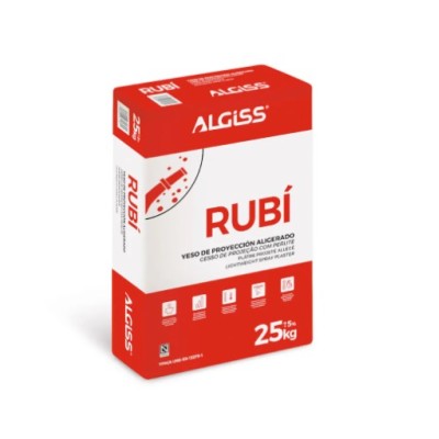 Gesso Projectar Aligeirado Rubi 25kg