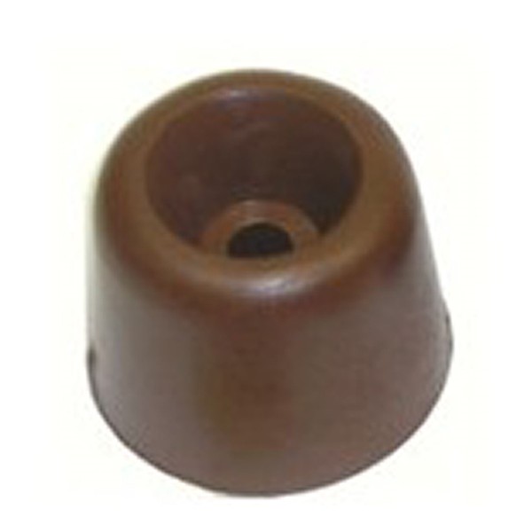 Batente Borracha P/Porta Castanho