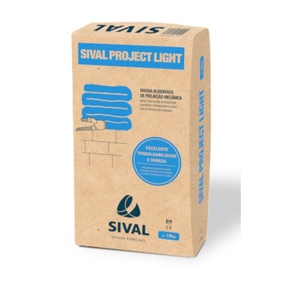 Gesso Aligeirado Sival Project Light 25Kg