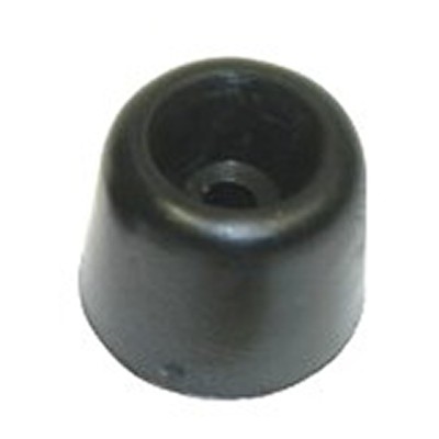 Batente Borracha P/Porta Preto