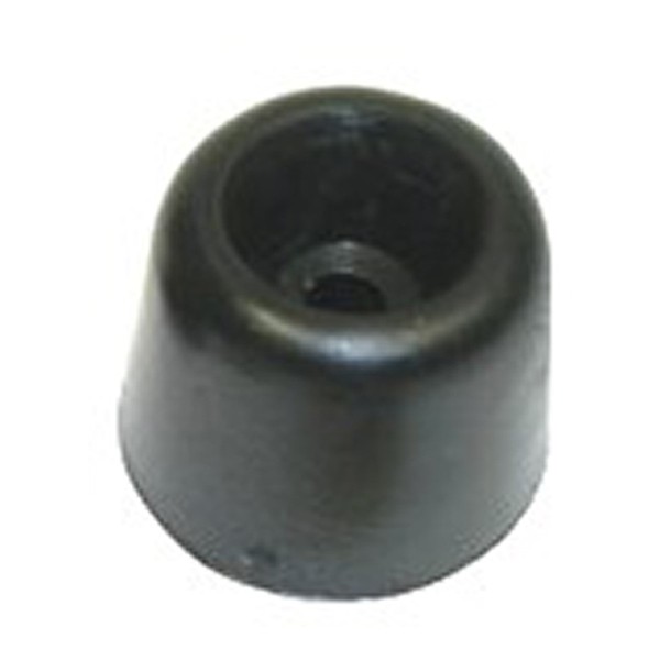 Batente Borracha P/Porta Preto