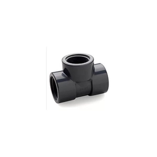 Te Simples Poliet. Roscado 1x1x1" F.F.F.