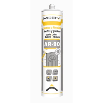Silicone Juntas e Fendas AR-90 Branco 