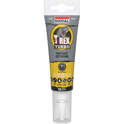 Bisnaga Silicone Soudal T-Rex Turbo Branco 125ml