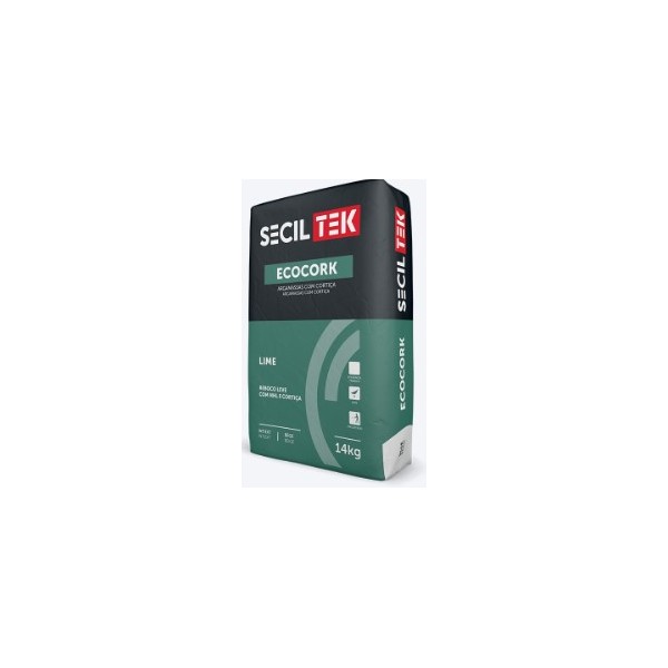 Argamassa Ecocork Lime 14kg Seciltek